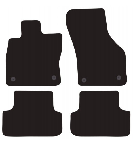 Tappeti tappetini auto su misura moquette Seat Leon 2013-2020