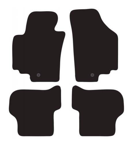 Tappeti tappetini auto su misura moquette Seat Toledo 2004-2009
