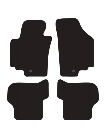 Tappeti tappetini auto su misura moquette Seat Toledo 2004 2009