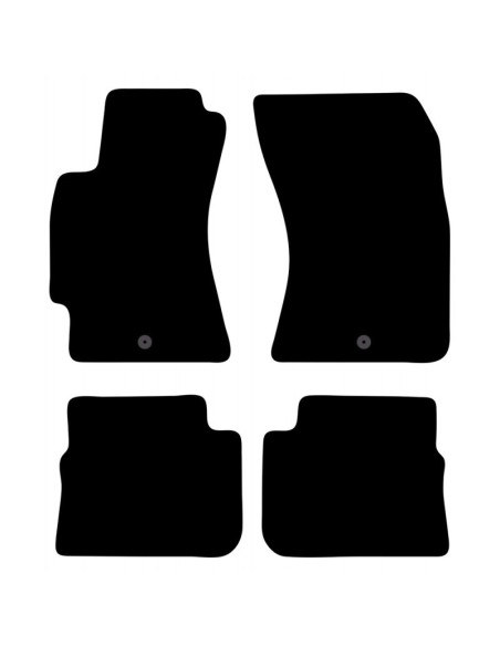 Tappeti tappetini auto su misura moquette per Subaru Forester 2008-2013