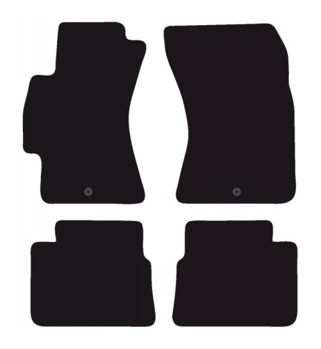 Tappeti tappetini auto su misura moquette per Subaru Impreza 2007-2017