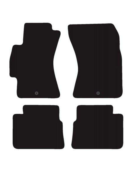 Tappeti tappetini auto su misura moquette per Subaru Impreza 2007-2017