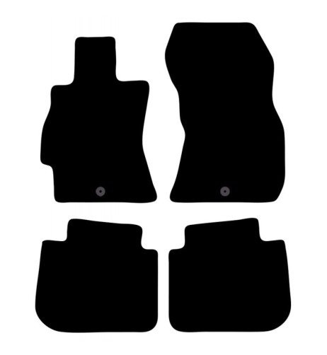 Tappeti tappetini auto su misura moquette per Subaru Legacy dal 2010