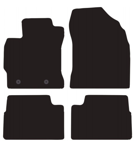 Tappeti tappetini auto su misura moquette Toyota Auris 2013-2019