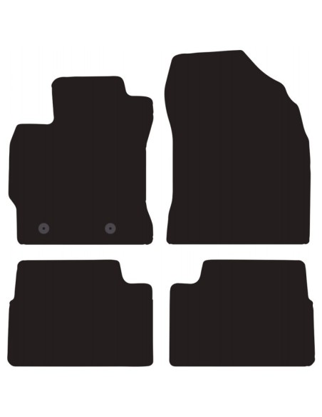 Tappeti tappetini auto su misura moquette Toyota Auris 2013-2019