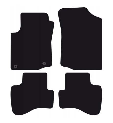 Tappeti tappetini auto su misura moquette Toyota Aygo 2005-2014