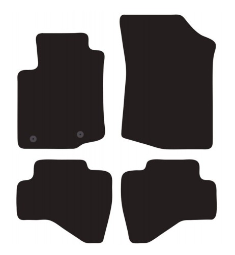 Tappeti tappetini auto su misura moquette Toyota Aygo dal 2014