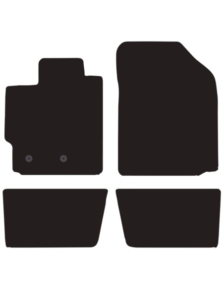 Tappeti tappetini auto su misura moquette Toyota Urban Cruiser dal 2009