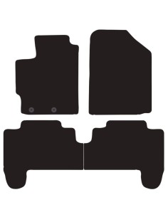 Tappeti tappetini auto su misura moquette Toyota Yaris 2006 2011