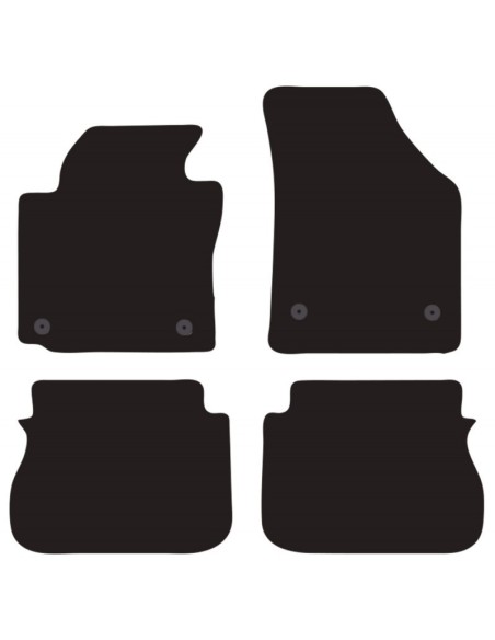 Tappeti tappetini auto su misura moquette VW Caddy 5p 2015 2020
