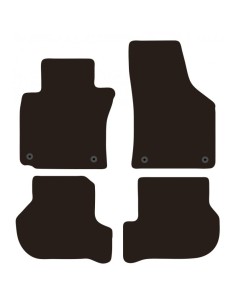 Tappeti tappetini auto su misura moquette VW Golf VI 2008-2012