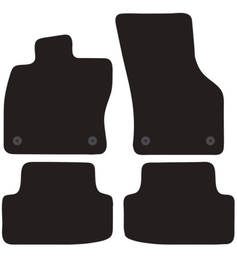 Tappeti tappetini auto su misura moquette VW Golf VII SW dal 2013