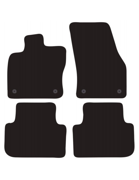 Tappeti tappetini auto su misura moquette VW Golf Sportsvan dal 2014