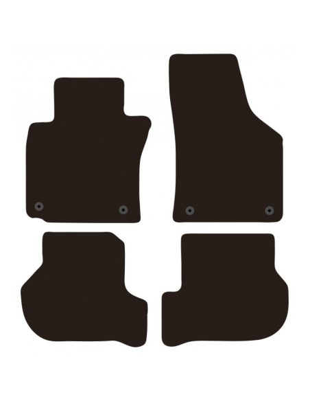 Tappeti tappetini auto su misura moquette VW Jetta 2005 2010