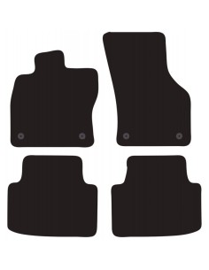 Tappeti tappetini auto su misura moquette VW Passat 2014-2023