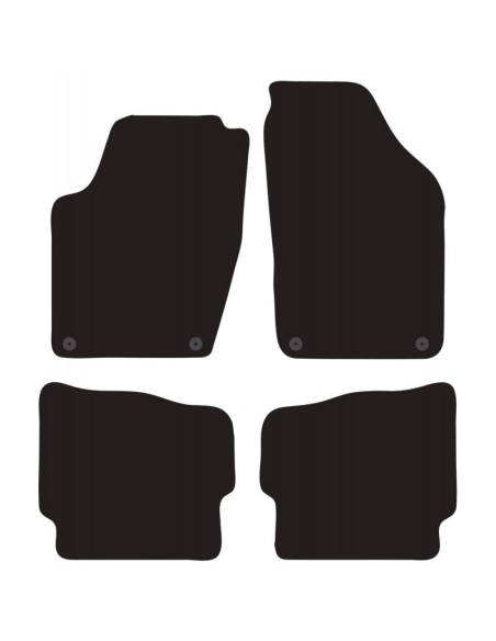 Tappeti tappetini auto su misura moquette VW Polo dal 2001 al 2009