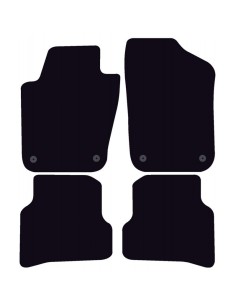 Tappeti tappetini auto su misura moquette VW Polo 2009-2016