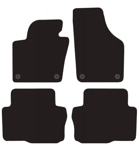 Tappeti tappetini auto su misura moquette VW Sharan dal 2010