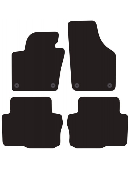 Tappeti tappetini auto su misura moquette VW Sharan dal 2010