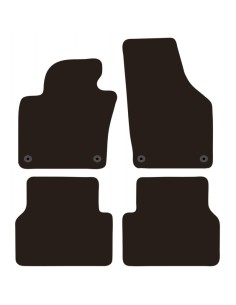 Tappeti tappetini auto su misura moquette VW Tiguan 2007 2016