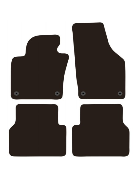 Tappeti tappetini auto su misura moquette VW Tiguan 2007-2016