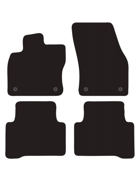 Tappeti tappetini auto su misura moquette VW Touran dal 2015