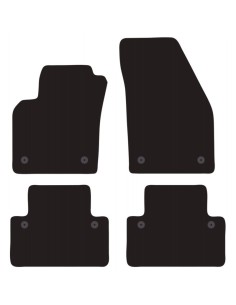Tappeti tappetini auto su misura moquette Volvo S40 dal 2007