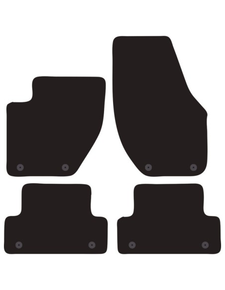 Tappeti tappetini auto su misura moquette Volvo V40 dal 2012