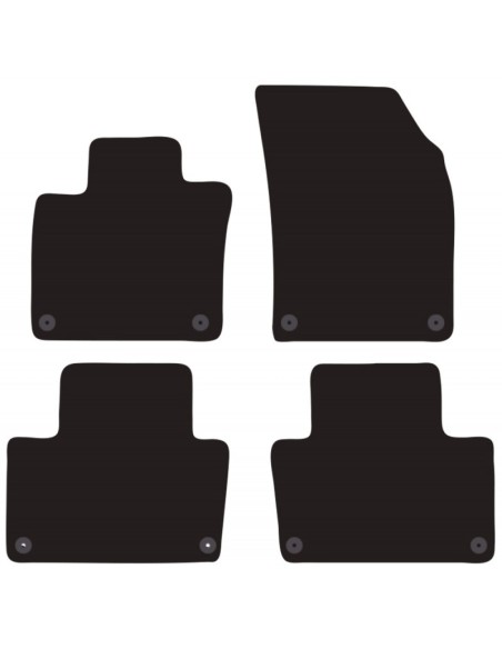 Tappeti tappetini auto su misura moquette Volvo XC90 dal 2015