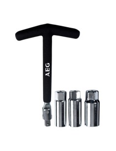 Chiave attrezzo smonta candela 16 18 21mm ergonomico AEG