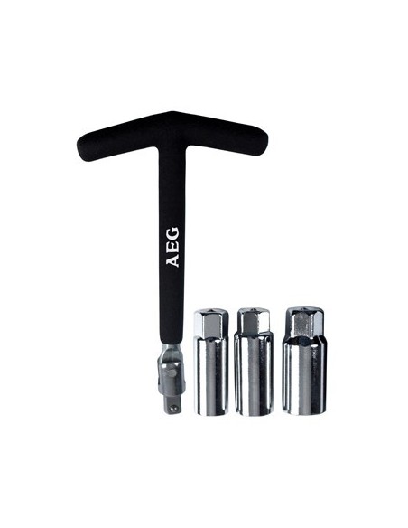 Chiave attrezzo smonta candela 16 18 21mm ergonomico AEG