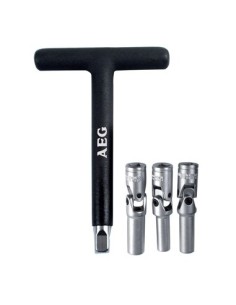 Chiave attrezzo smonta candela diesel 8/10/12mm ergonomico AEG