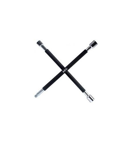 Chiave a croce rafforzata per dadi 17/19/21mm acciaio inossidabile AEG