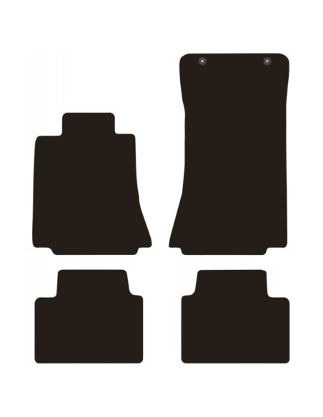 Tappeti tappetini auto su misura moquette Alfa Romeo Giulia dal 2016