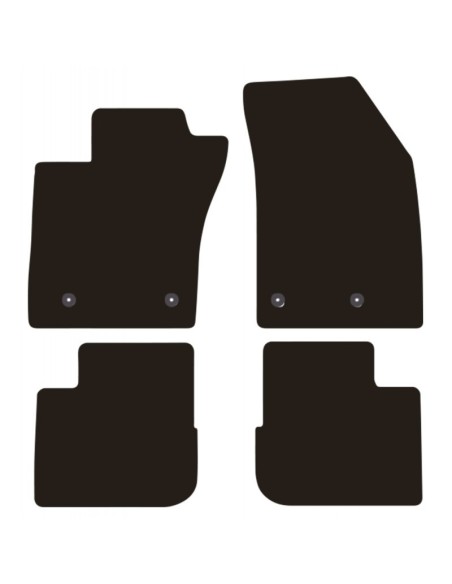 Tappeti tappetini auto su misura moquette Fiat Tipo 5p dal 2016