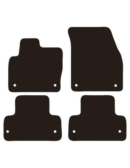 Tappeti tappetini auto su misura moquette Range Rover Evoque 2011 2018