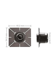 Kit 4 sensori di parcheggio Steelmate PS150OEM Posteriori con buzzer 12V 2