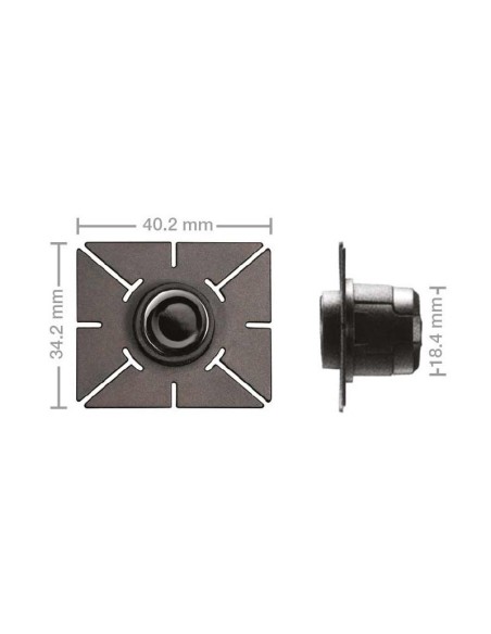 Kit 4 sensori di parcheggio Steelmate PS150OEM Posteriori con buzzer 12V