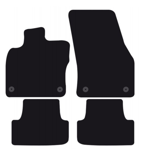 Tappeti tappetini auto su misura moquette Seat Ateca dal 2016