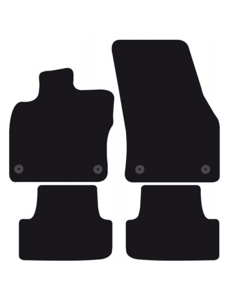 Tappeti tappetini auto su misura moquette Seat Ateca dal 2016