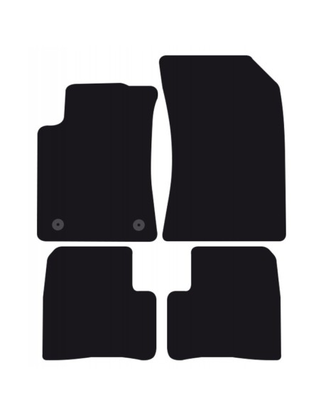 Tappeti tappetini auto su misura moquette Citroen C3 2016 2024