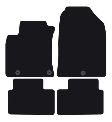 Tappeti tappetini auto su misura moquette Hyundai i30 dal 2017