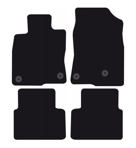 Tappeti tappetini auto su misura moquette Honda Civic X dal 2016