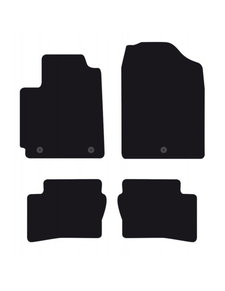 Tappeti tappetini auto su misura moquette Kia Picanto dal 2017