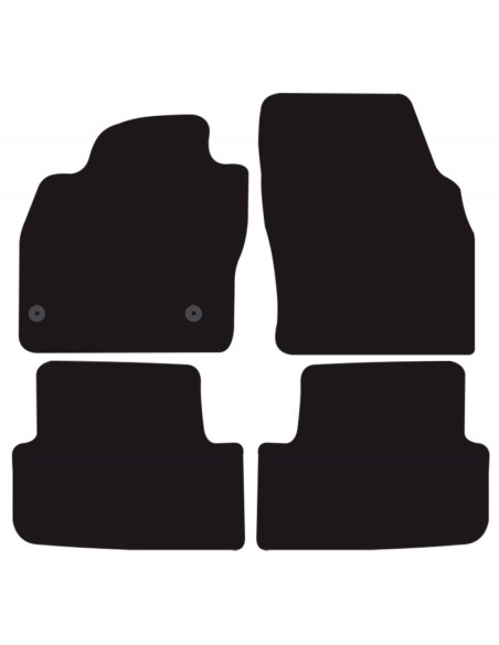 Tappeti tappetini auto su misura moquette Seat Ibiza dal 2017