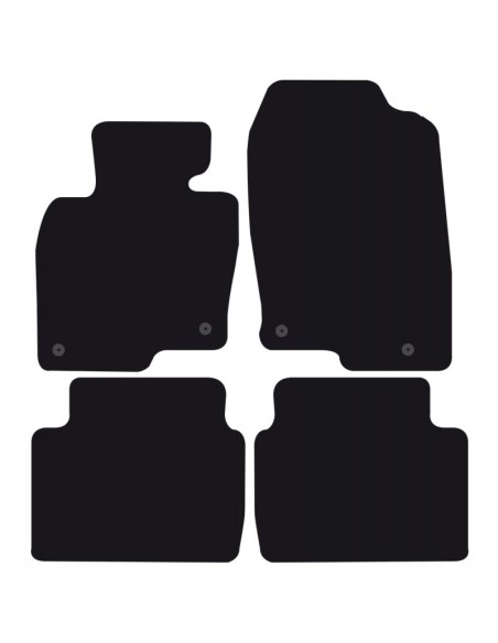 Tappeti tappetini auto su misura moquette Mazda CX 5 dal 2017