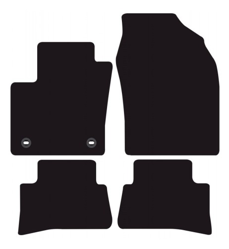 Tappeti tappetini auto su misura moquette Toyota C HR 2016 2023