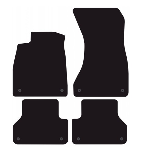 Tappeti tappetini auto su misura moquette Audi A5 Sportback 2016 2024