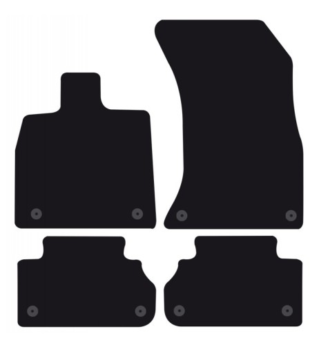 Tappeti tappetini auto su misura moquette Audi Q5 2017 2024