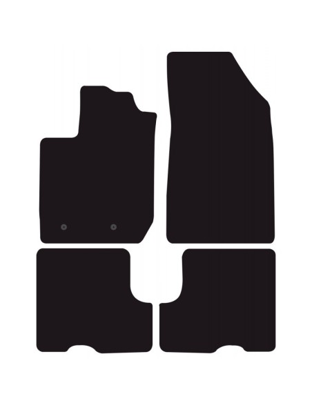 Tappeti tappetini auto su misura moquette Dacia Duster 2018 2024